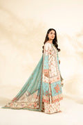 Faiza Faisal | Elara Luxury Pret | AQUA BLOOM - by Libasekhas UK - Registered Vendor of : Faiza Faisal - 100% Original Designer Dress