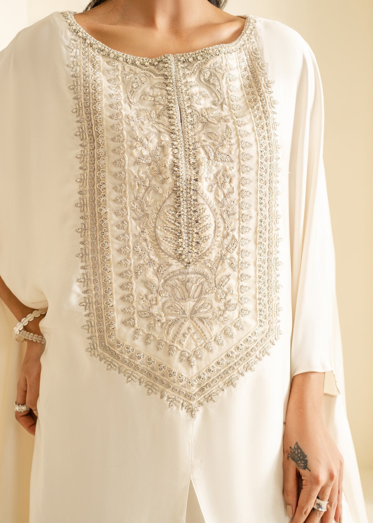 Mahgul | Nooreh Luxe | Pearl Reverie - by - Libasekhas UK - Registered Vendor of : Mahgul - 100% Original Designer Dresss