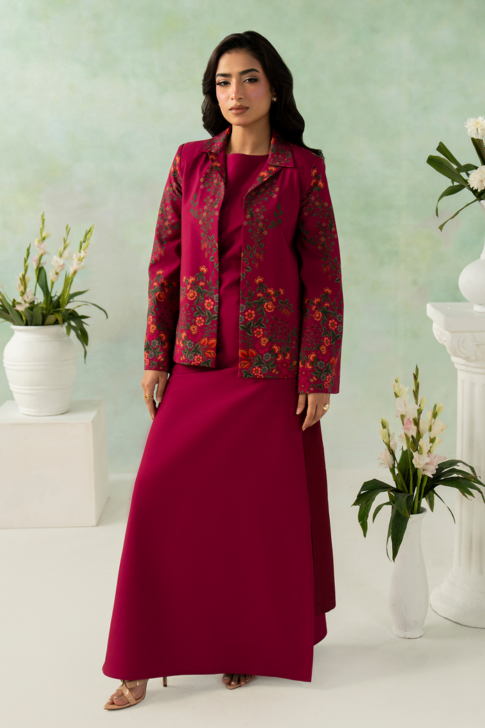 Zarposh | Folds SS 26 | ROUX - by Libasekhas UK - Registered Vendor of : Zarposh - 100% Original Designer Dress