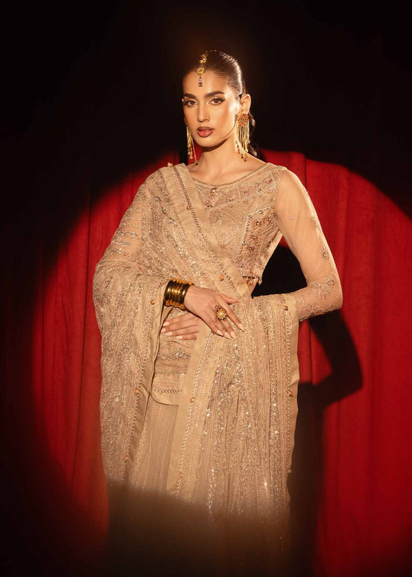 Paras by Pasha | Noor -e- Jahan Saree Collection | Zar-e-Sahar - by - Libasekhas UK - Registered Vendor of : Paras by Pasha - 100% Original Designer Dresss