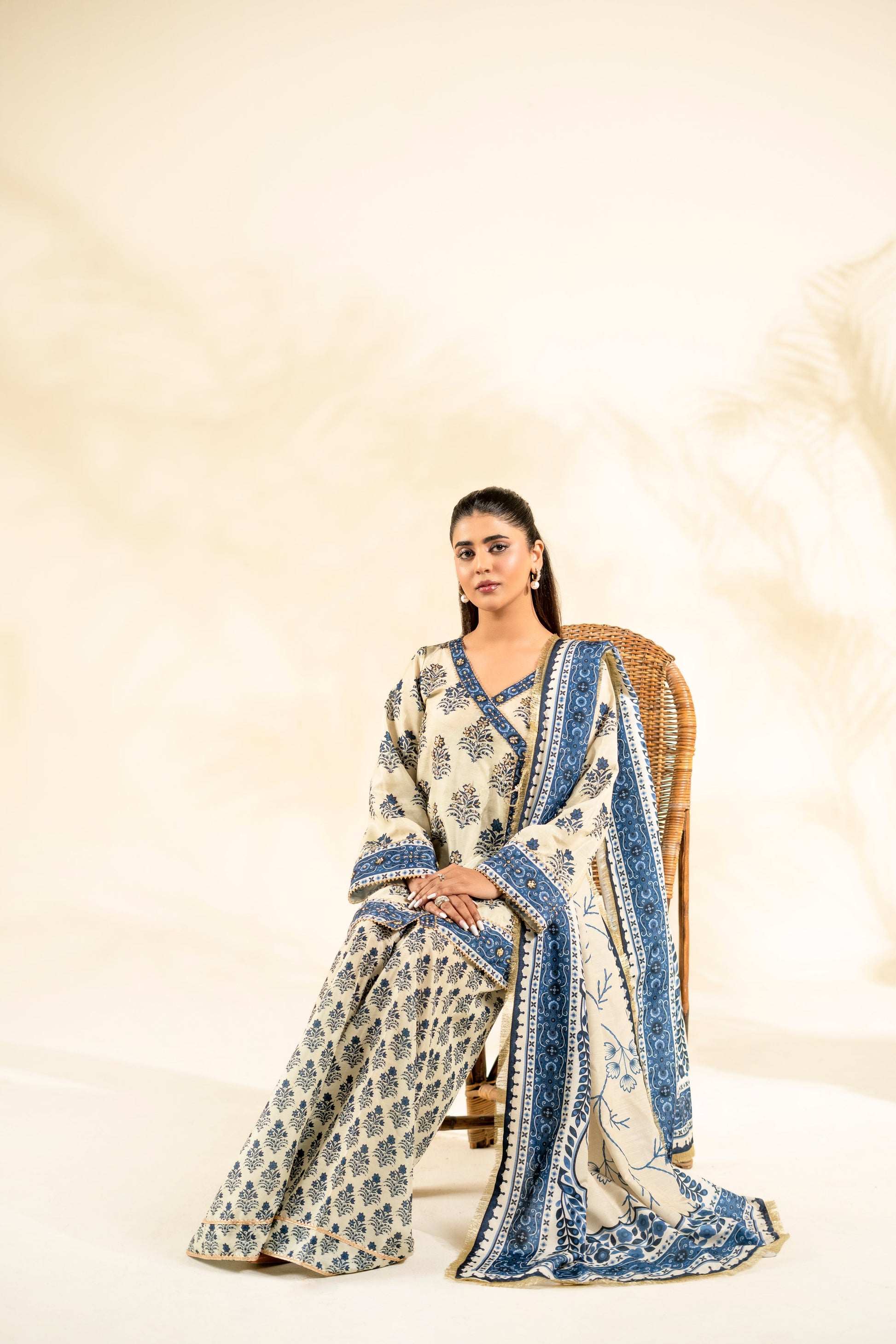 Faiza Faisal | Elara Luxury Pret | IVORY ZEEN - by Libasekhas UK - Registered Vendor of : Faiza Faisal - 100% Original Designer Dress