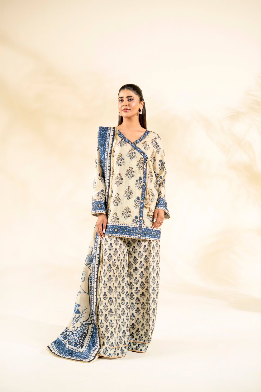Faiza Faisal | Elara Luxury Pret | IVORY ZEEN - by Libasekhas UK - Registered Vendor of : Faiza Faisal - 100% Original Designer Dress