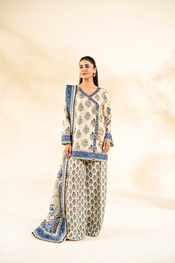 Faiza Faisal | Elara Luxury Pret | IVORY ZEEN - by Libasekhas UK - Registered Vendor of : Faiza Faisal - 100% Original Designer Dress