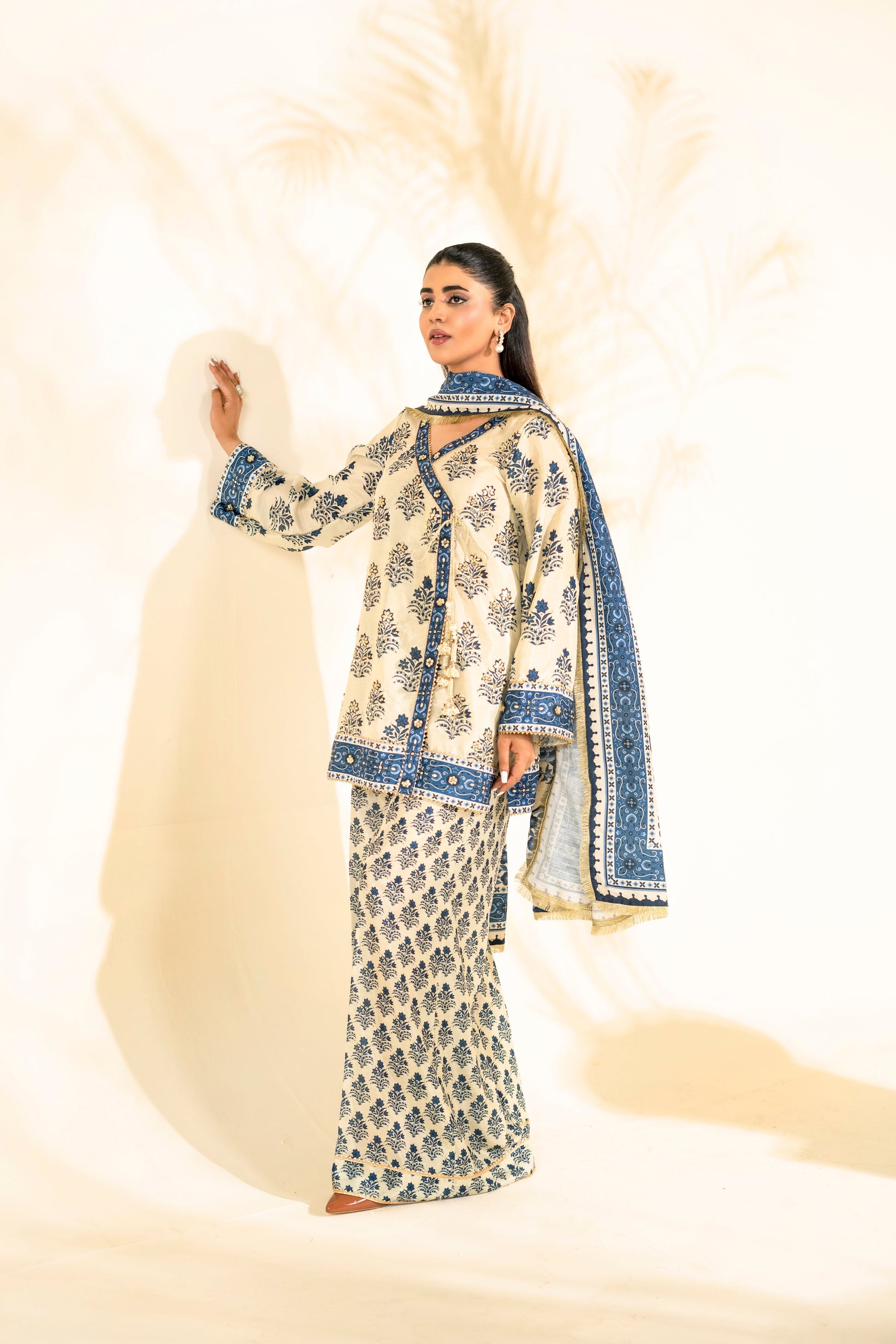 Faiza Faisal | Elara Luxury Pret | IVORY ZEEN - by Libasekhas UK - Registered Vendor of : Faiza Faisal - 100% Original Designer Dress
