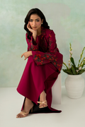 Zarposh | Folds SS 26 | ROUX - by Libasekhas UK - Registered Vendor of : Zarposh - 100% Original Designer Dress