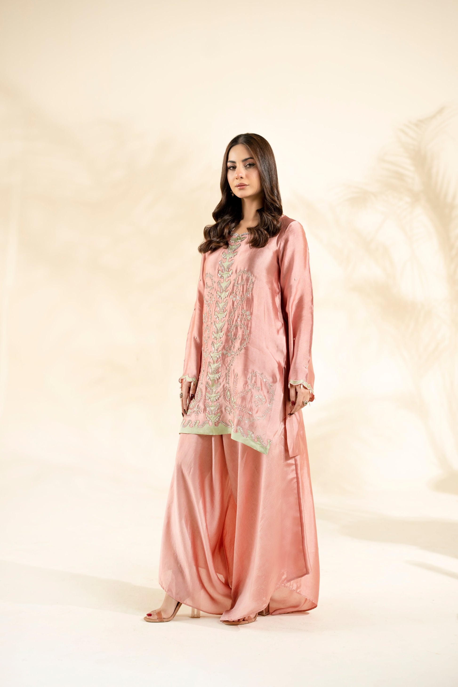 Faiza Faisal | Elara Luxury Pret | AURELIA PINK - by Libasekhas UK - Registered Vendor of : Faiza Faisal - 100% Original Designer Dress