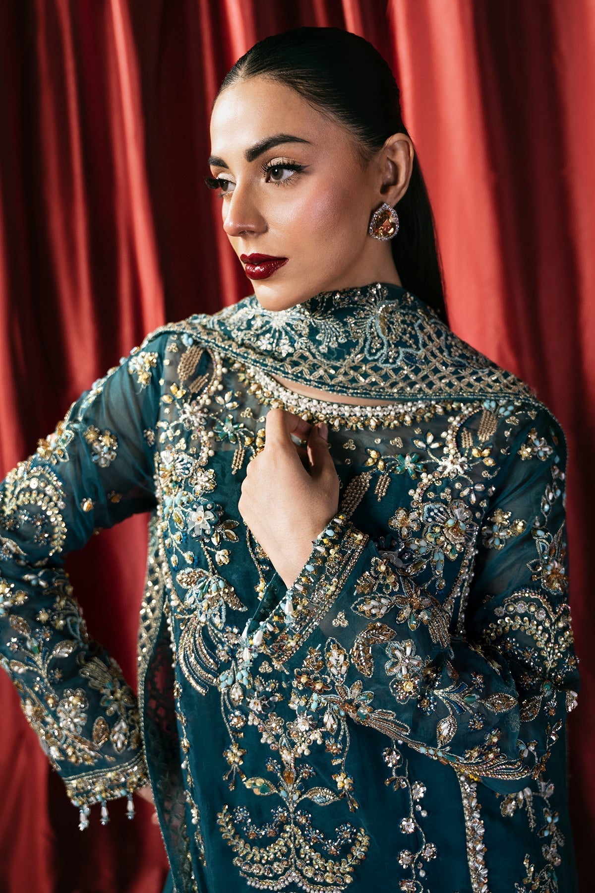 Mina Kashif | Kahani Formals | Arshia - by - Libasekhas UK - Registered Vendor of : Mina Kashif - 100% Original Designer Dresss