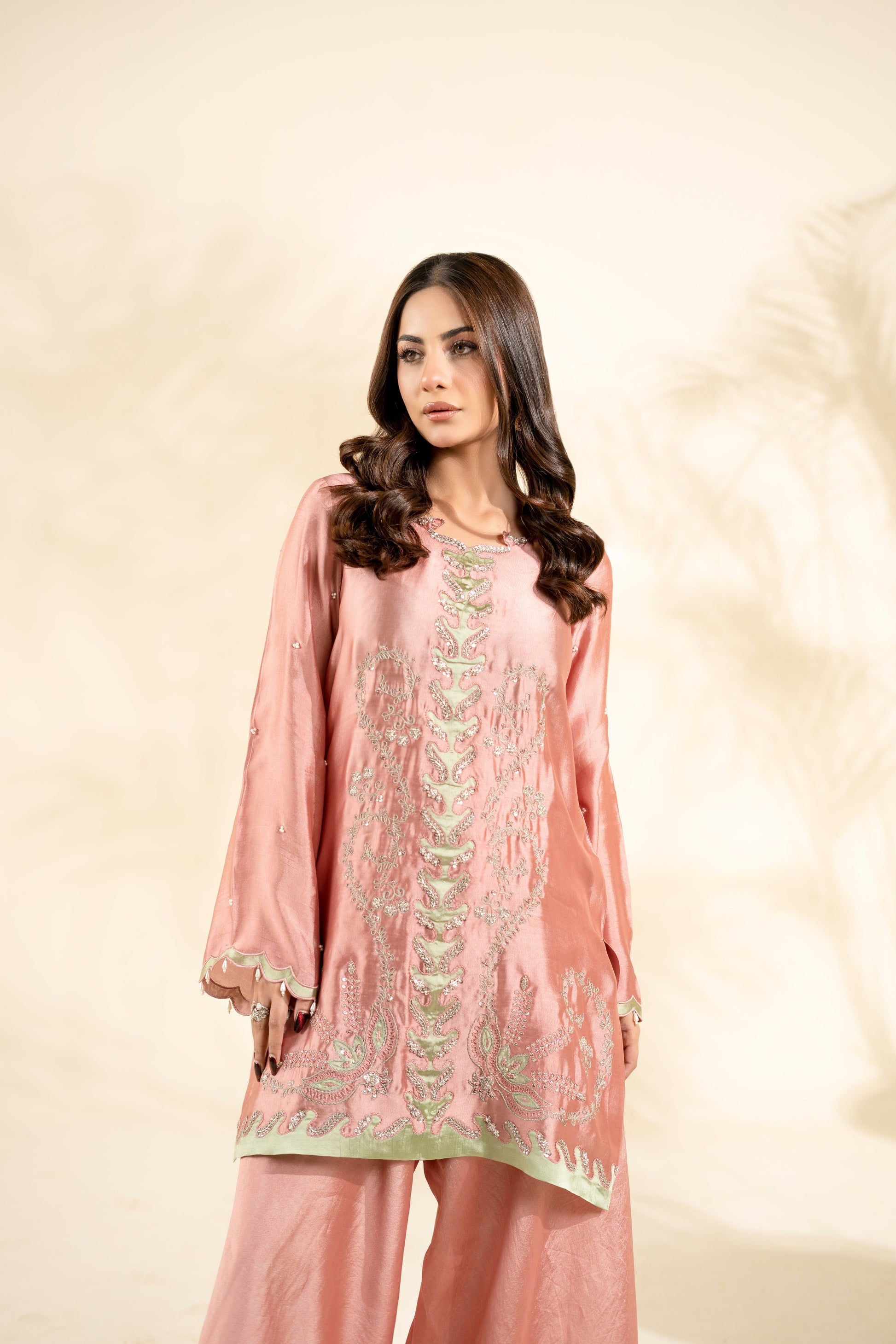 Faiza Faisal | Elara Luxury Pret | AURELIA PINK - by Libasekhas UK - Registered Vendor of : Faiza Faisal - 100% Original Designer Dress