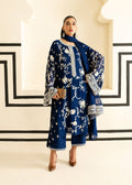 Mahgul | Nooreh Luxe | Nocturne Bloom - by - Libasekhas UK - Registered Vendor of : Mahgul - 100% Original Designer Dresss