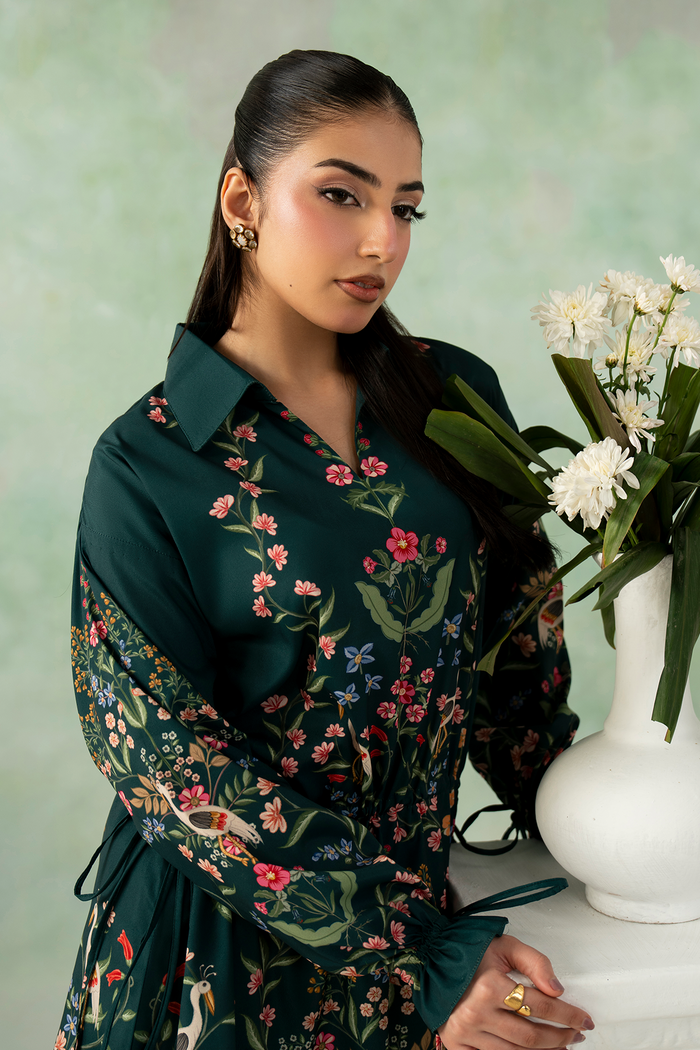 Zarposh | Folds SS 26 | Evara - by Libasekhas UK - Registered Vendor of : Zarposh - 100% Original Designer Dress