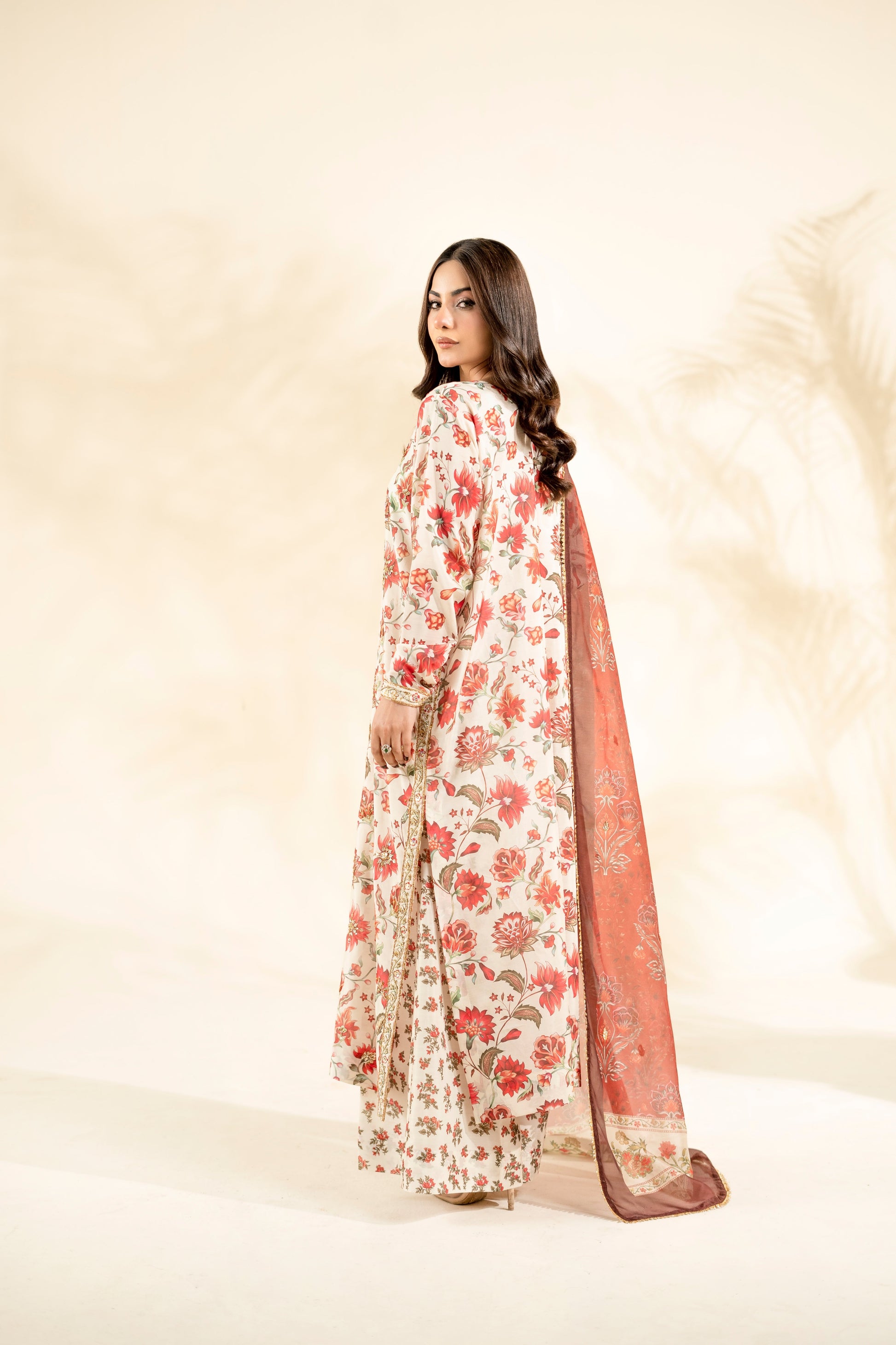 Faiza Faisal | Elara Luxury Pret | RIVAYA RUST - by Libasekhas UK - Registered Vendor of : Faiza Faisal - 100% Original Designer Dress