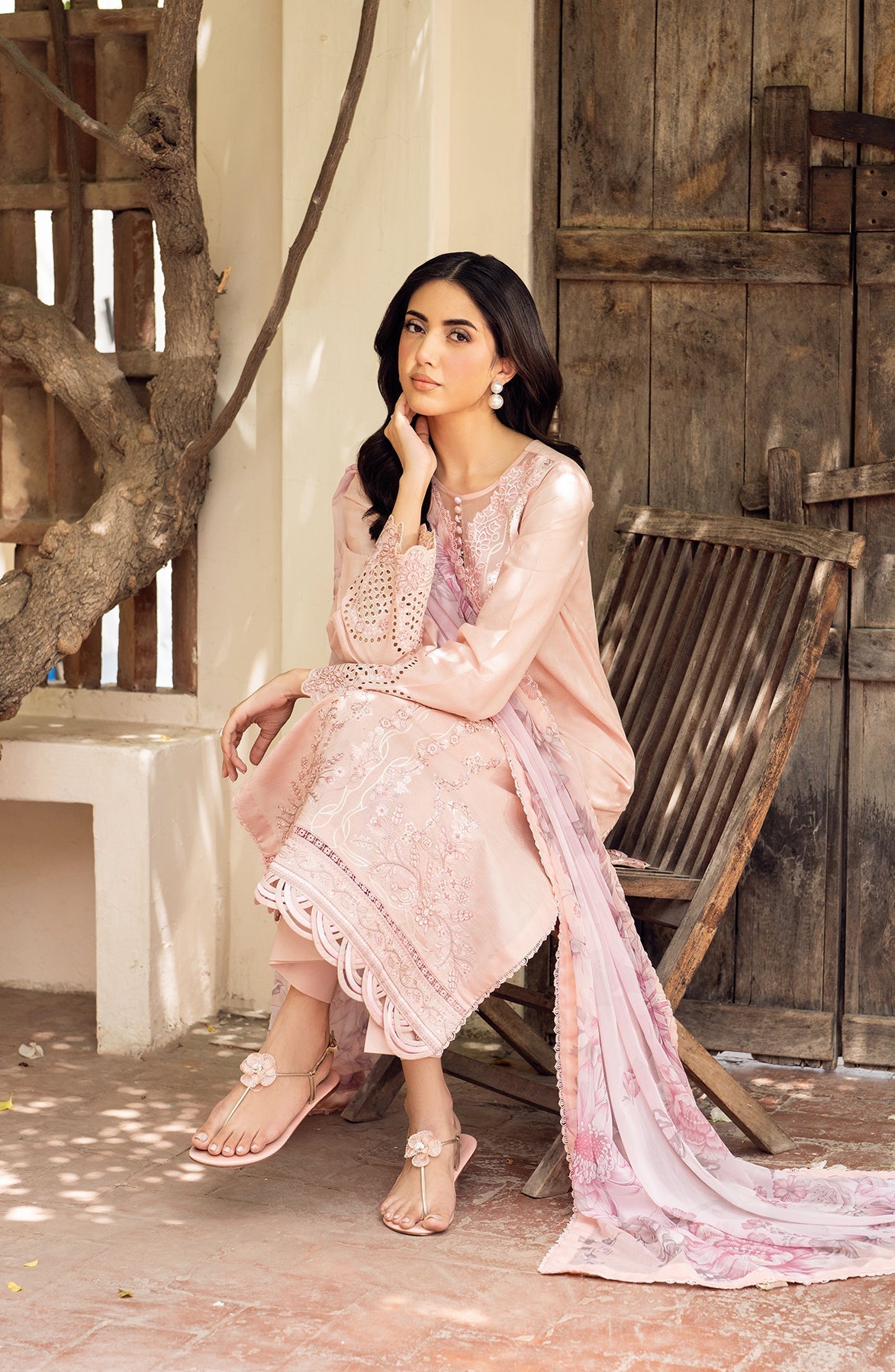 Zarif | Nura Textured Lawn 25 | VIYANA - by - Libasekhas UK - Registered Vendor of : Zarif - 100% Original Designer Dresss