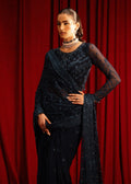 Paras by Pasha | Noor -e- Jahan Saree Collection | Neel-e-Noor - by - Libasekhas UK - Registered Vendor of : Paras by Pasha - 100% Original Designer Dresss