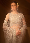 Paras by Pasha | Noor -e- Jahan Saree Collection | Abr-e-Shaam - by - Libasekhas UK - Registered Vendor of : Paras by Pasha - 100% Original Designer Dresss