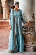 Charizma | Festive Pret | 3-PC Embroidered Raw Silk CMA-6-412 - by Libasekhas UK - Registered Vendor of : Charizma - 100% Original Designer Dress