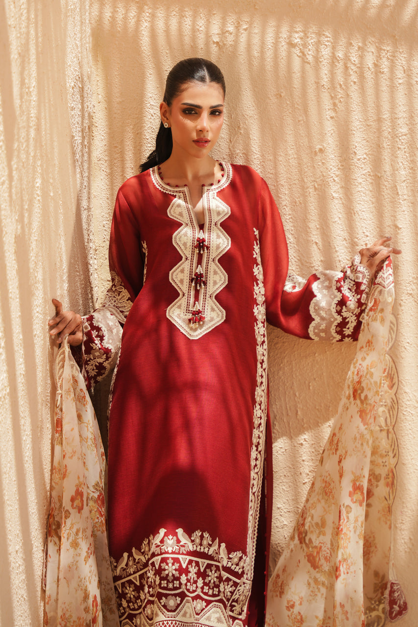 Sania Maskatiya | Eid ul Adha Edit | Zayna (B) - by Libasekhas - Registered Vendor of : Sania Maskatiya - 100% Original Designer Dress