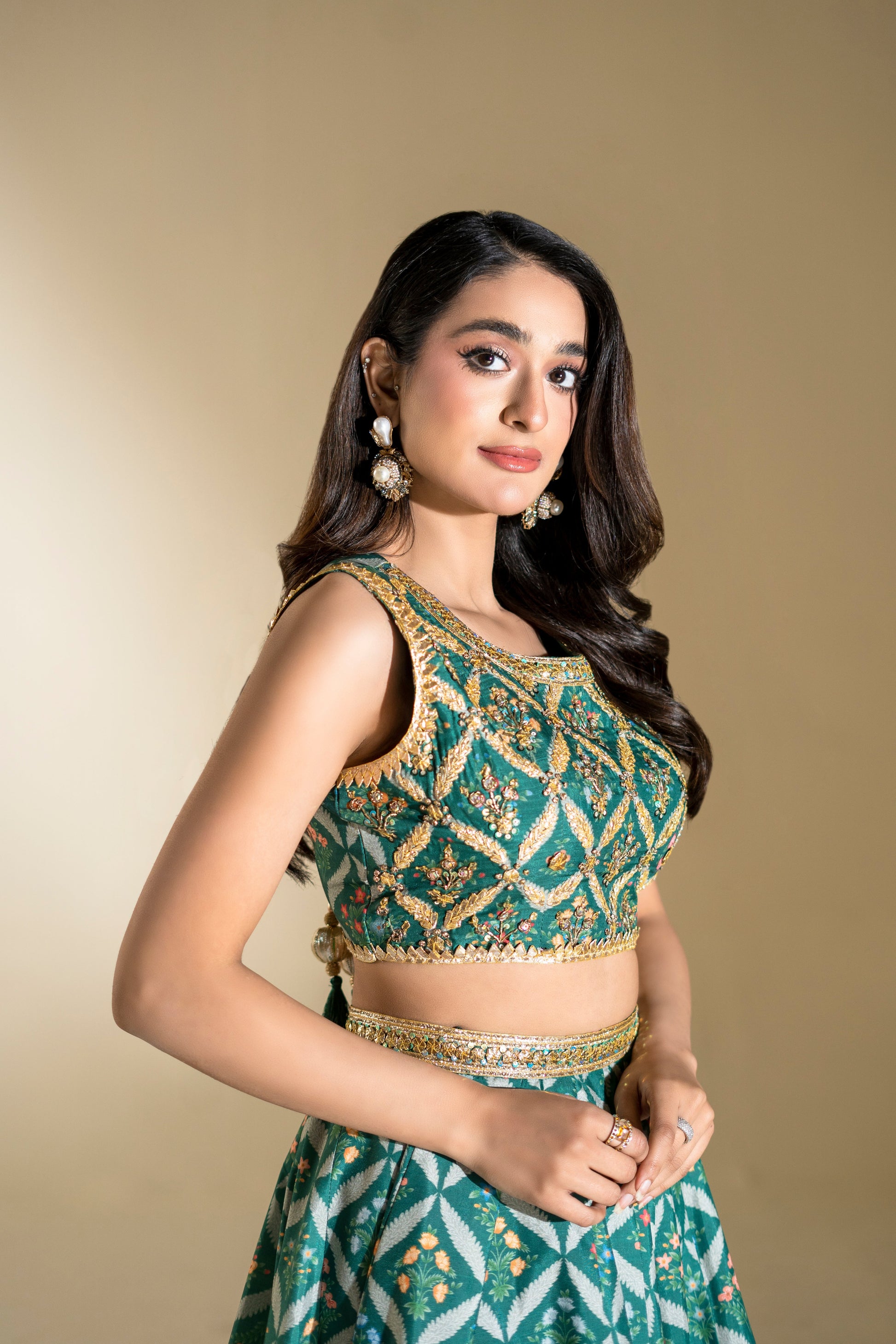 Faiza Faisal | Elara Luxury Pret | DREAMY GREEN - by Libasekhas UK - Registered Vendor of : Faiza Faisal - 100% Original Designer Dress