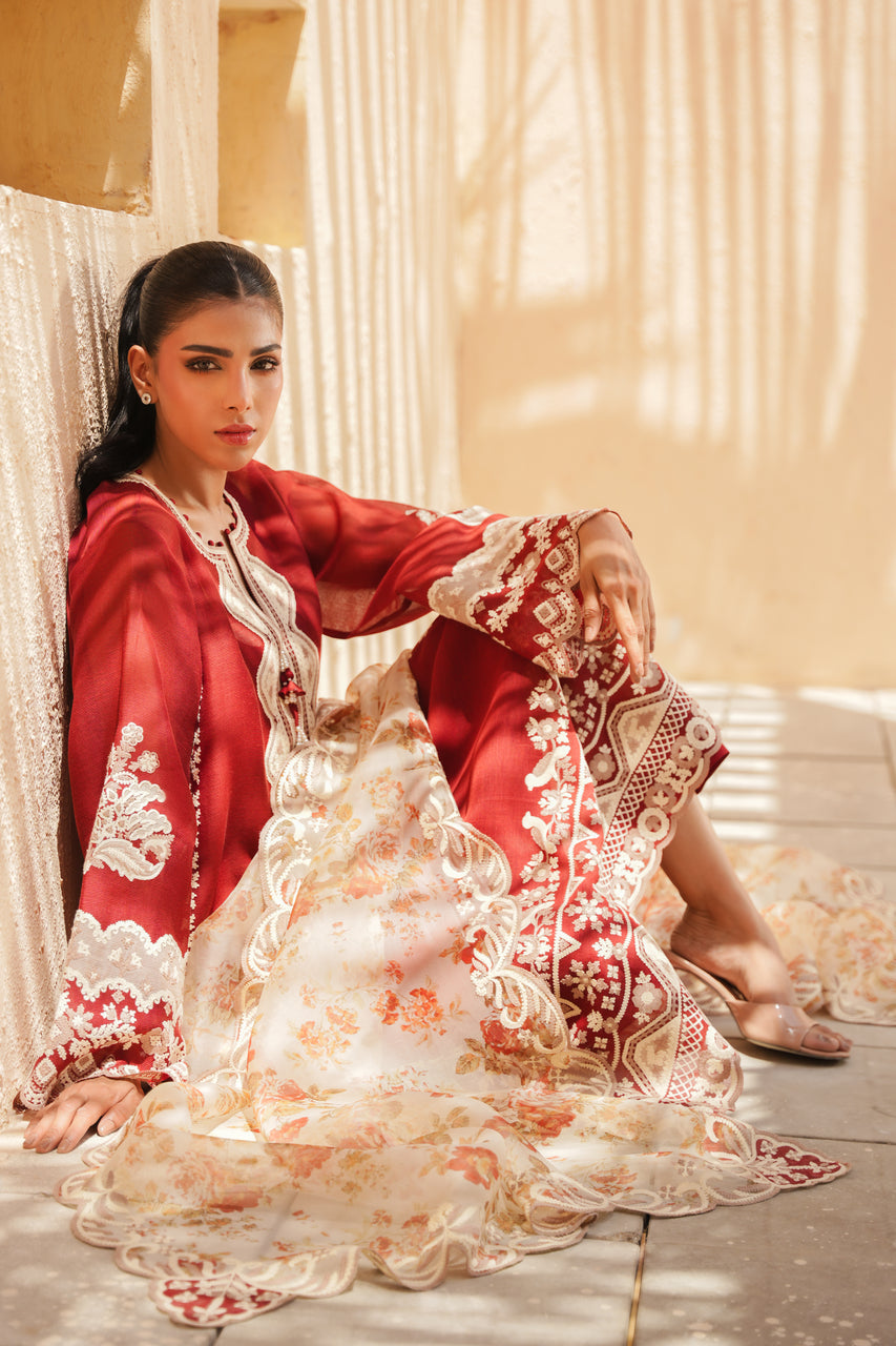 Sania Maskatiya | Eid ul Adha Edit | Zayna (B) - by Libasekhas - Registered Vendor of : Sania Maskatiya - 100% Original Designer Dress