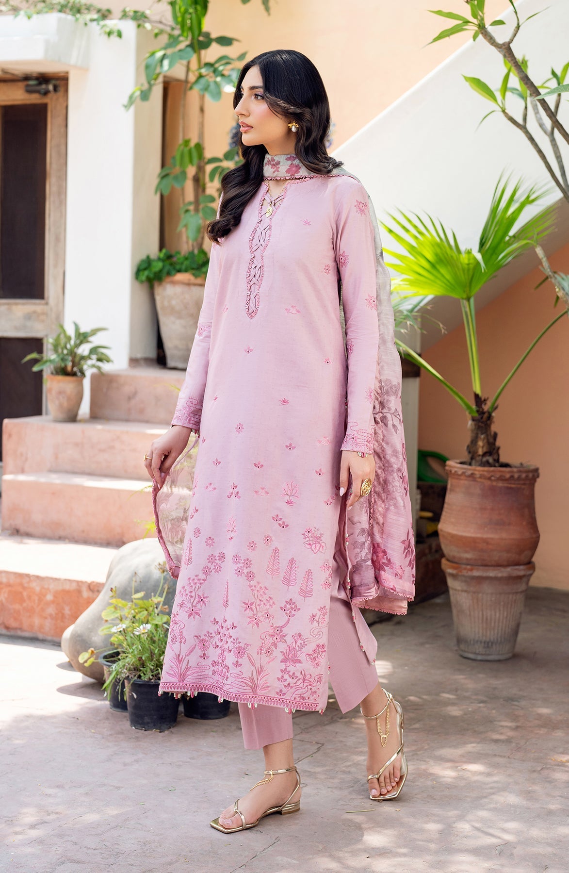 Zarif | Nura Textured Lawn 25 | JEEM - by - Libasekhas UK - Registered Vendor of : Zarif - 100% Original Designer Dresss