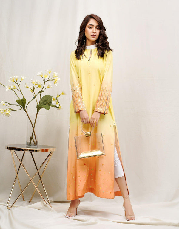 Hana | Rococo Ready to Wear | Tuscan Sunset- (ROCOB- 03) - by - Libasekhas UK - Registered Vendor of : Hana - 100% Original Designer Dresss