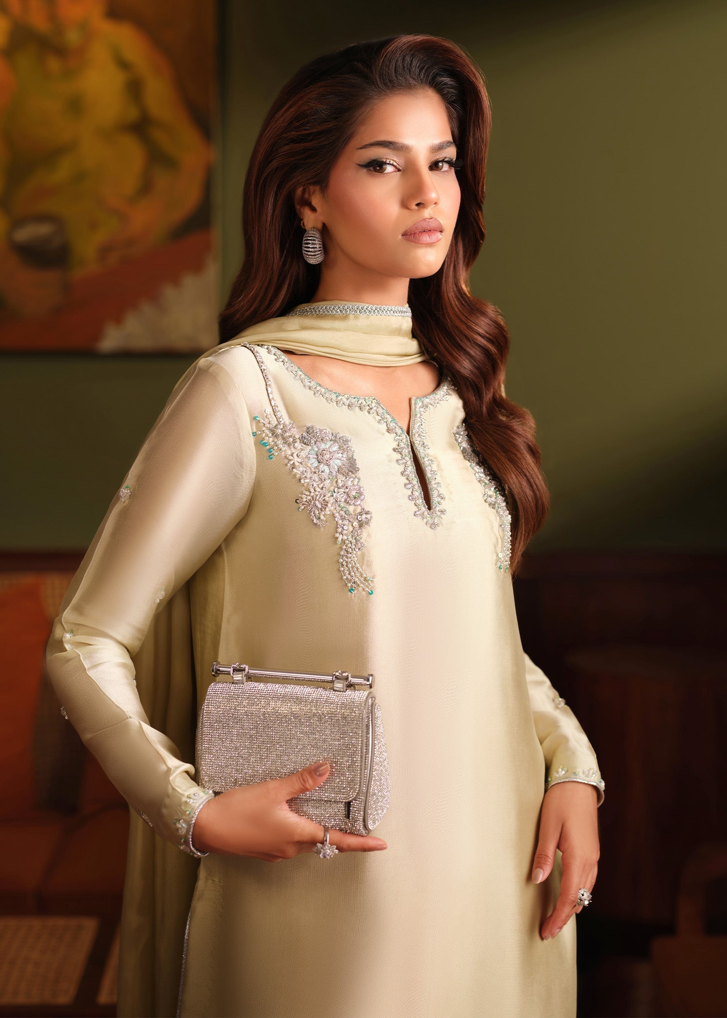 Mahum Asad | Private Hour | Pomelle - by Libasekhas - Registered Vendor of : Mahum Asad - 100% Original Designer Dress
