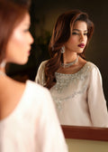Mahum Asad | Private Hour |Silk Foam - by Libasekhas - Registered Vendor of : Mahum Asad - 100% Original Designer Dress