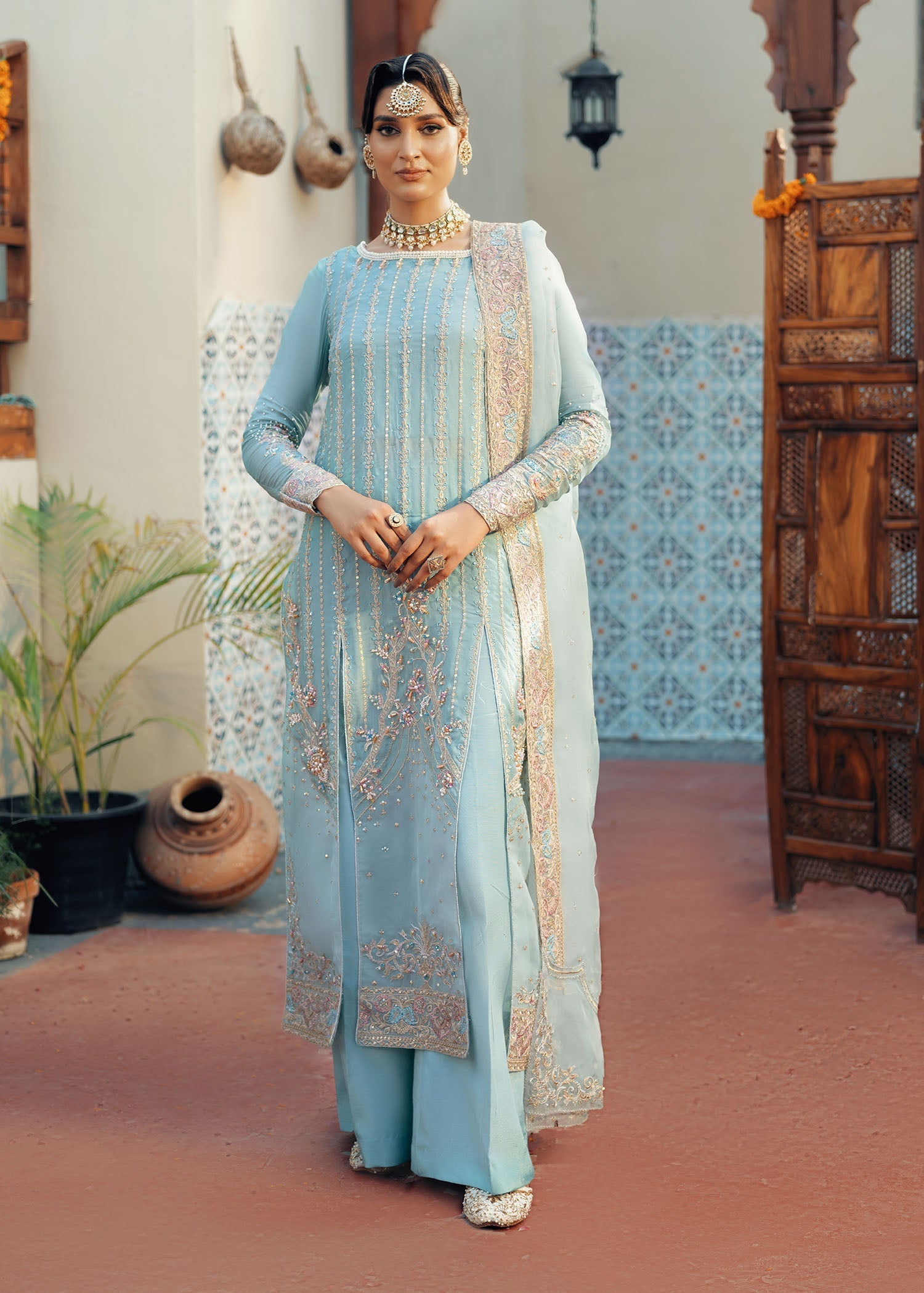 Jamnii | Noor e Nazakat | Dastan - by - Libasekhas UK - Registered Vendor of : Jamnii - 100% Original Designer Dresss