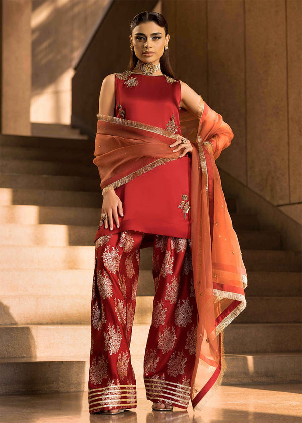 Mahum Asad | Dream a Little Dream of Me | Mimosa - by - Libasekhas UK - Registered Vendor of : Mahum Asad - 100% Original Designer Dresss