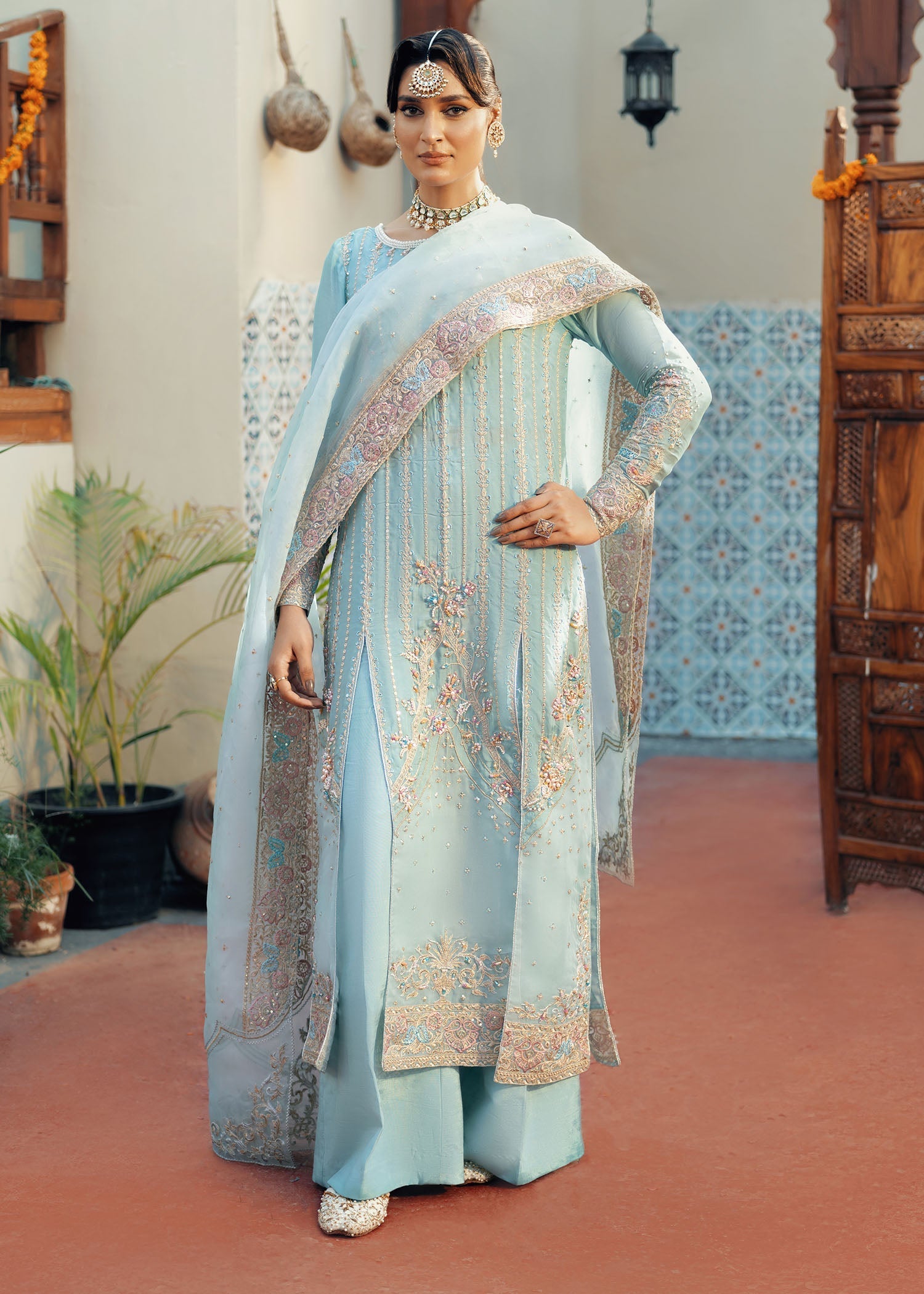 Jamnii | Noor e Nazakat | Dastan - by - Libasekhas UK - Registered Vendor of : Jamnii - 100% Original Designer Dresss
