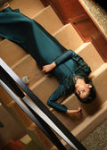 Mahum Asad | Private Hour | Emerald Tonic - by Libasekhas - Registered Vendor of : Mahum Asad - 100% Original Designer Dress