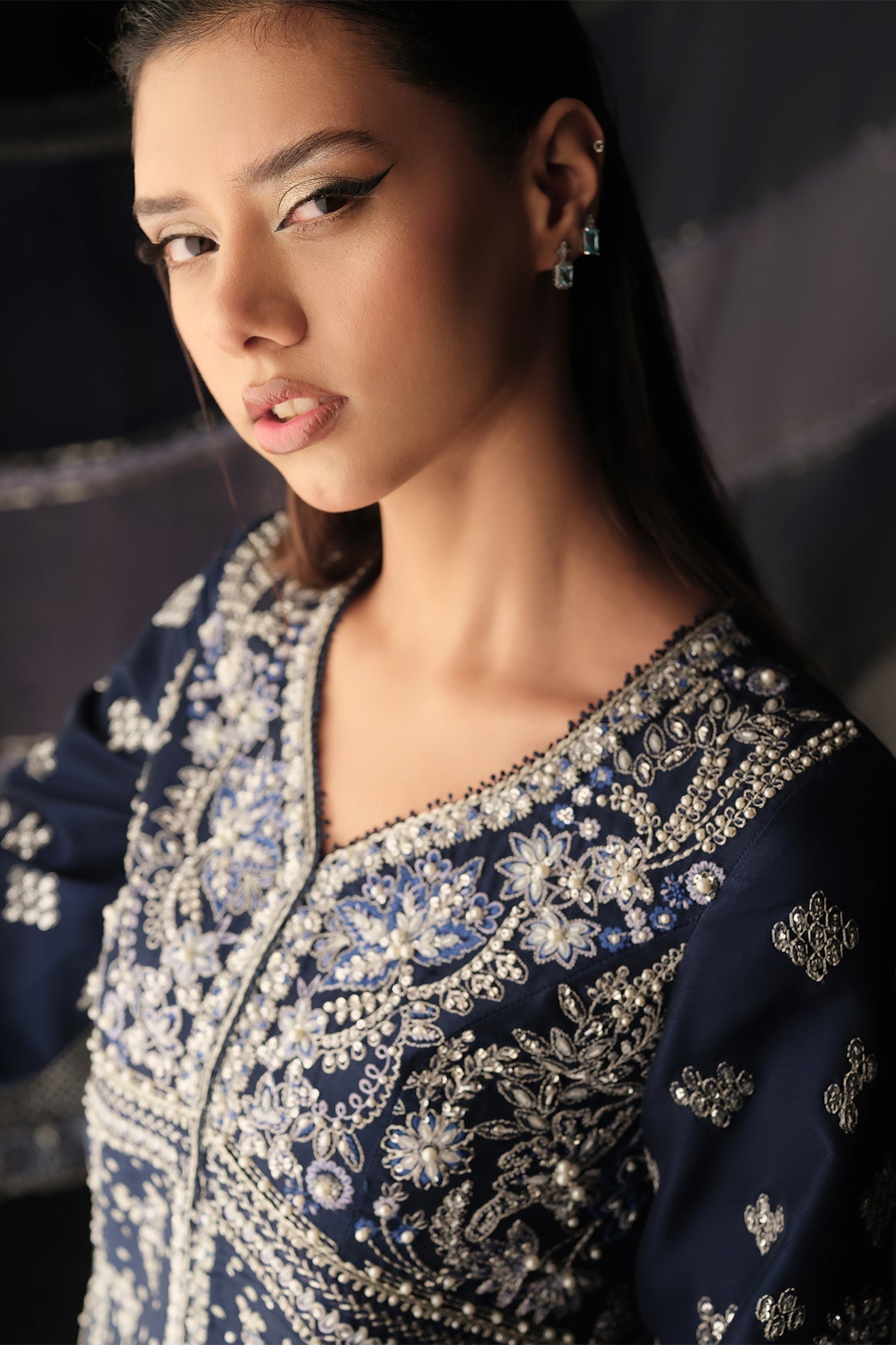 Nyra | Silk Pret A Porter 25 | Esra - by - Libasekhas UK - Registered Vendor of : Nyra - 100% Original Designer Dresss