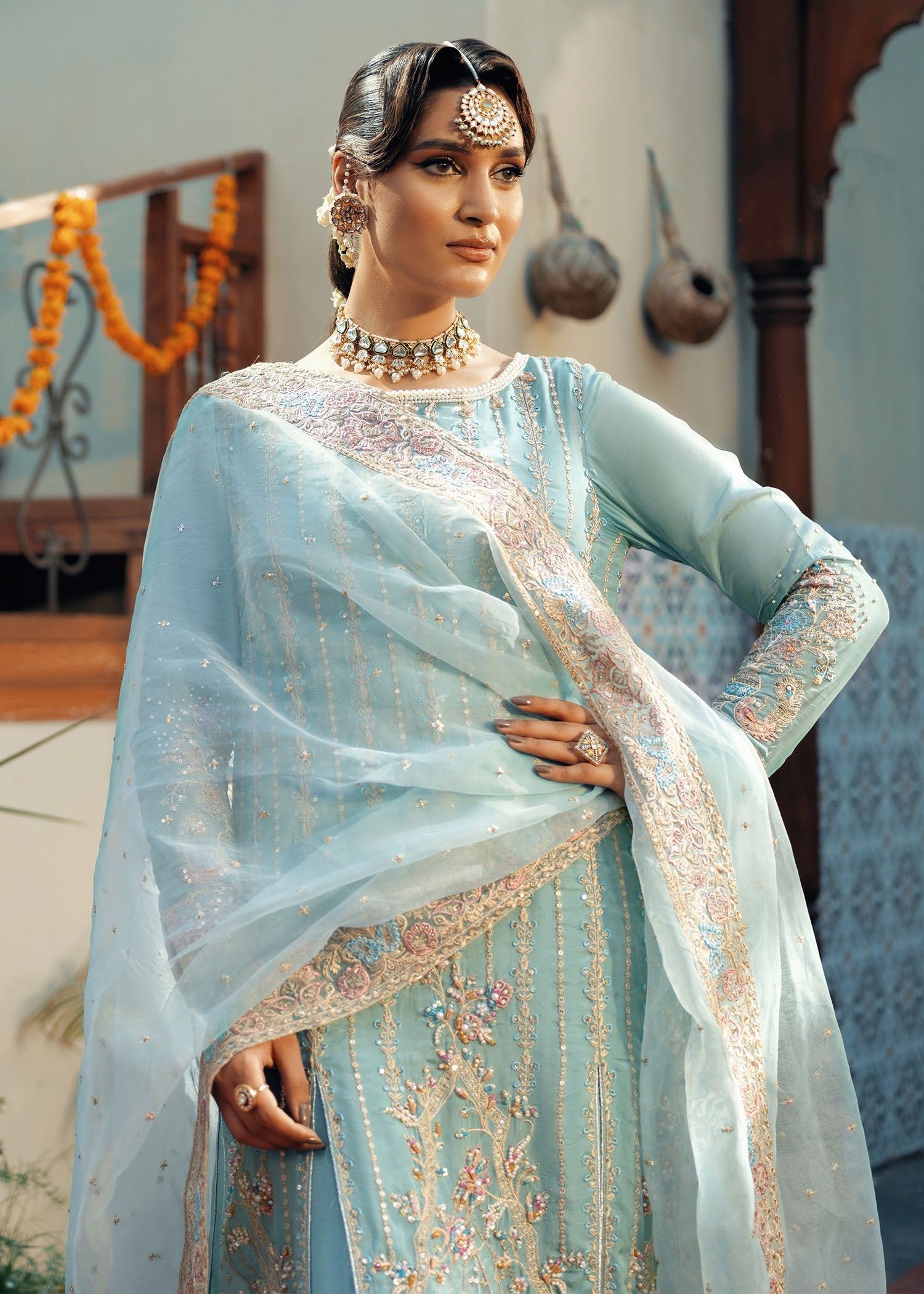 Jamnii | Noor e Nazakat | Dastan - by - Libasekhas UK - Registered Vendor of : Jamnii - 100% Original Designer Dresss
