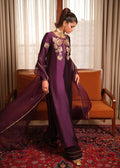 Mahum Asad | Private Hour | Plum Nectar - by Libasekhas - Registered Vendor of : Mahum Asad - 100% Original Designer Dress