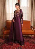 Mahum Asad | Private Hour | Plum Nectar - by Libasekhas - Registered Vendor of : Mahum Asad - 100% Original Designer Dress