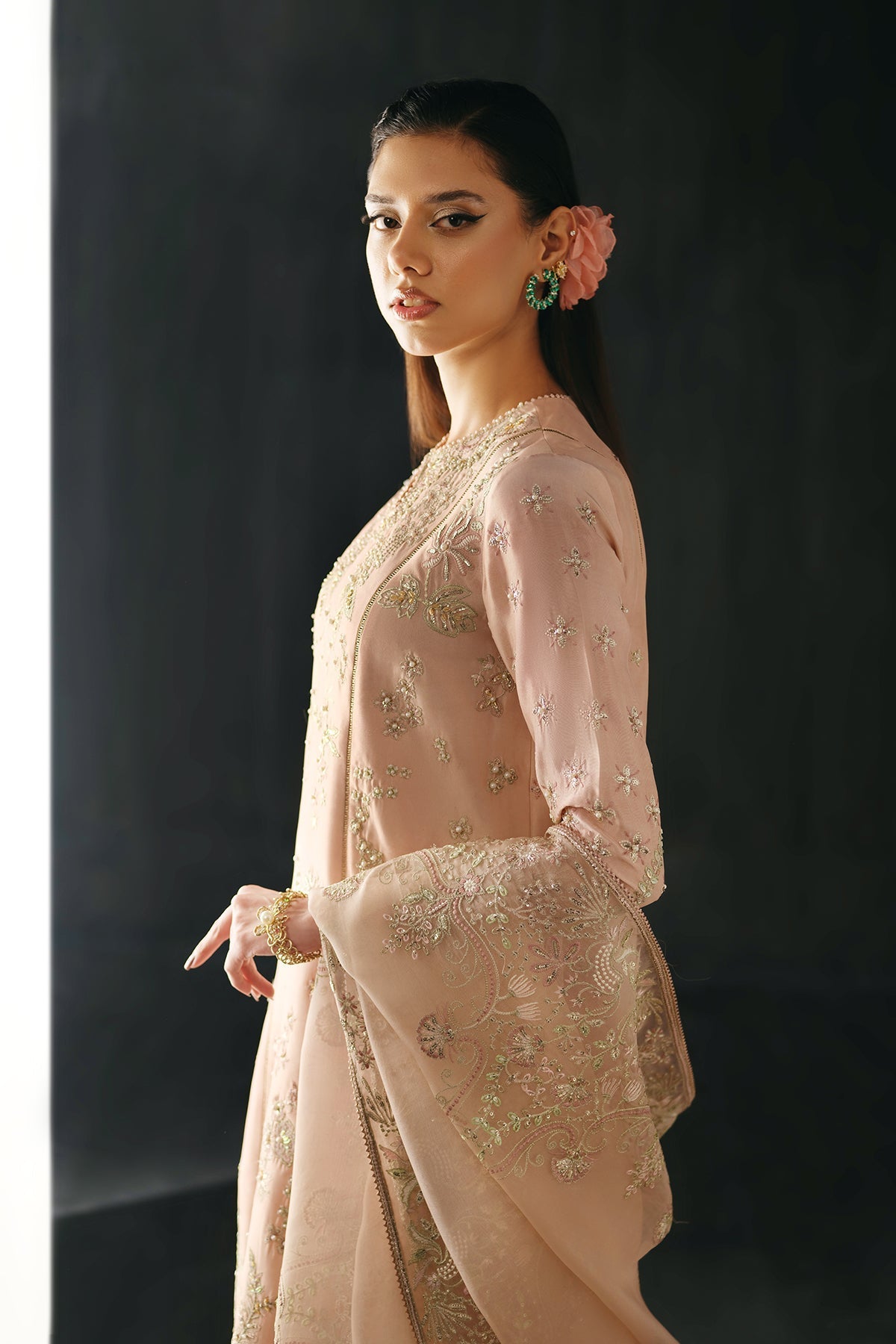Nyra | Silk Pret A Porter 25 | Zoe - by - Libasekhas UK - Registered Vendor of : Nyra - 100% Original Designer Dresss