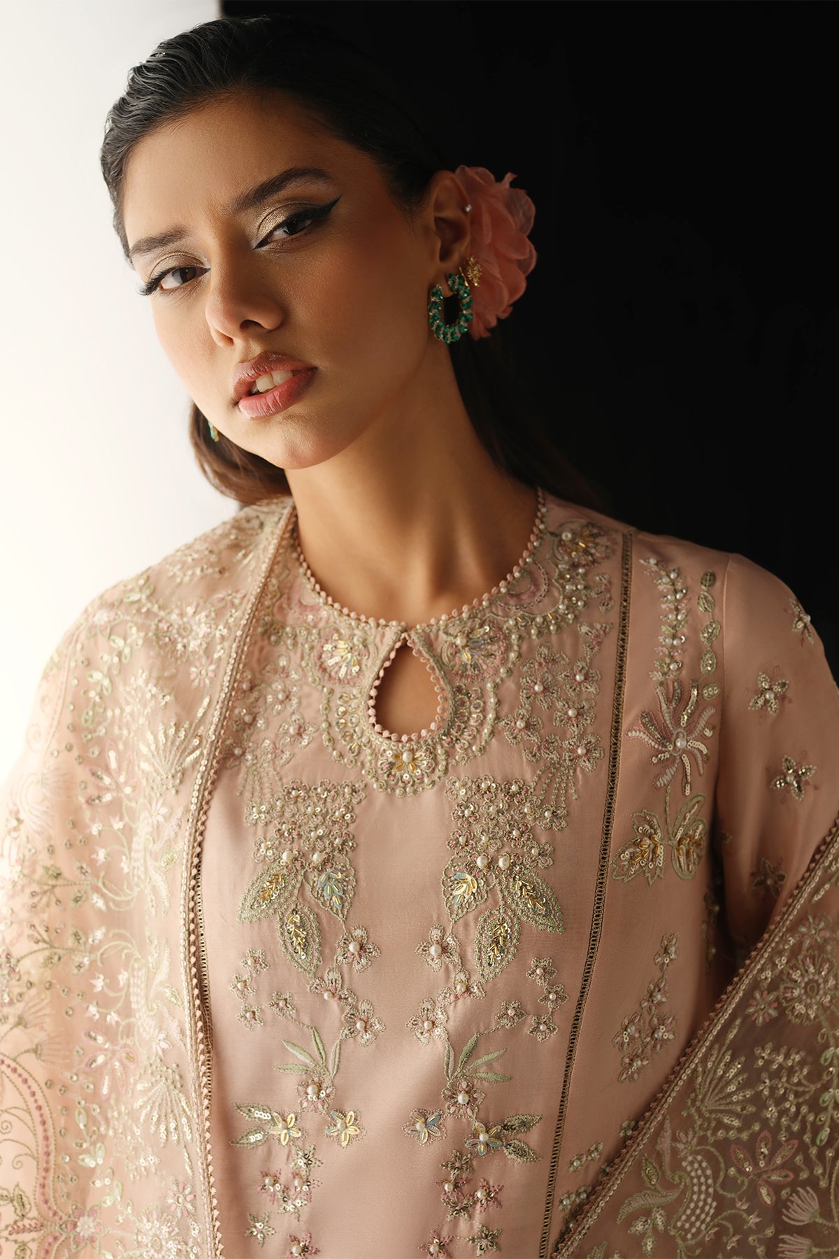 Nyra | Silk Pret A Porter 25 | Zoe - by - Libasekhas UK - Registered Vendor of : Nyra - 100% Original Designer Dresss