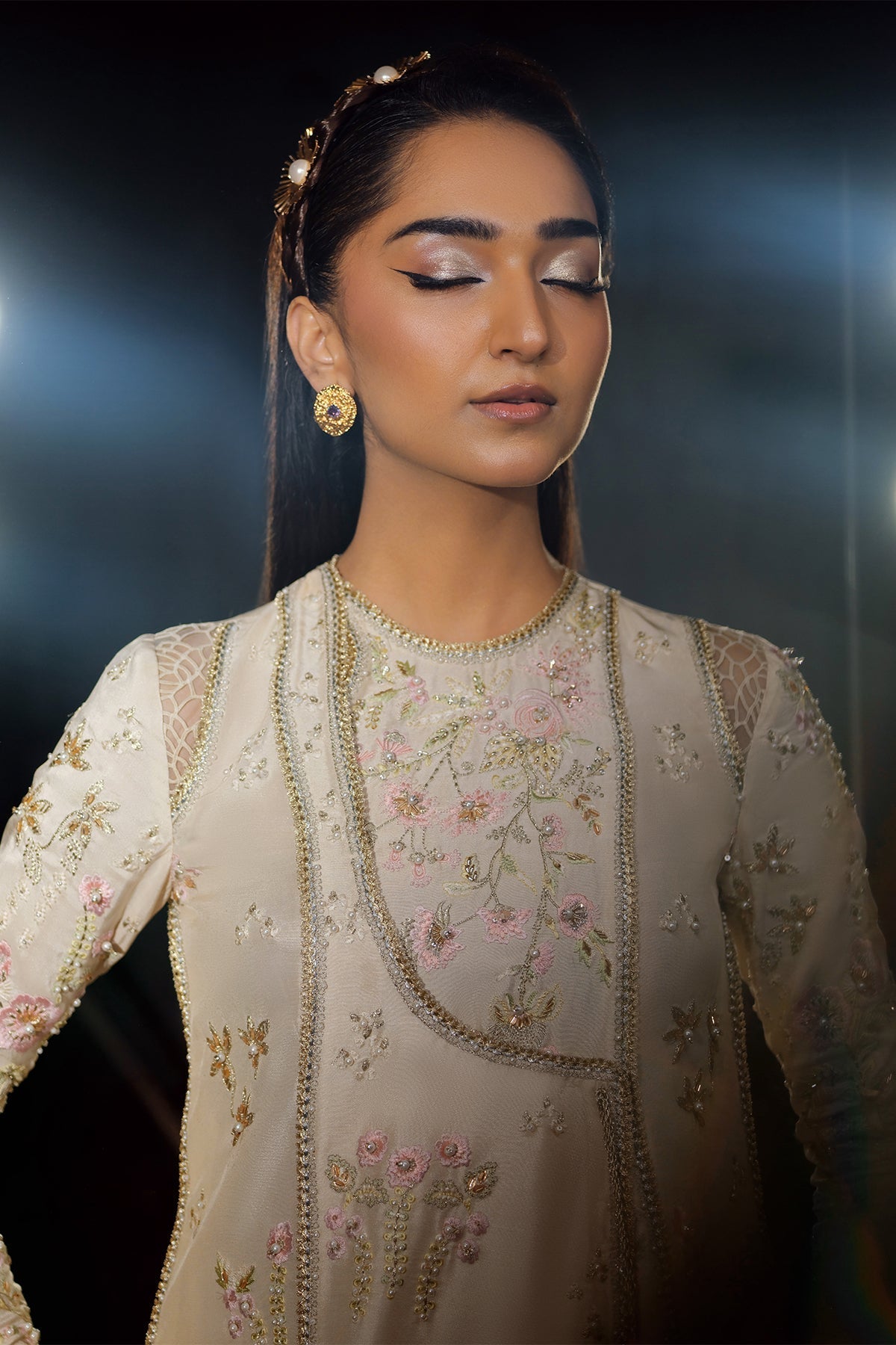 Nyra | Silk Pret A Porter 25 | Heer - by - Libasekhas UK - Registered Vendor of : Nyra - 100% Original Designer Dresss