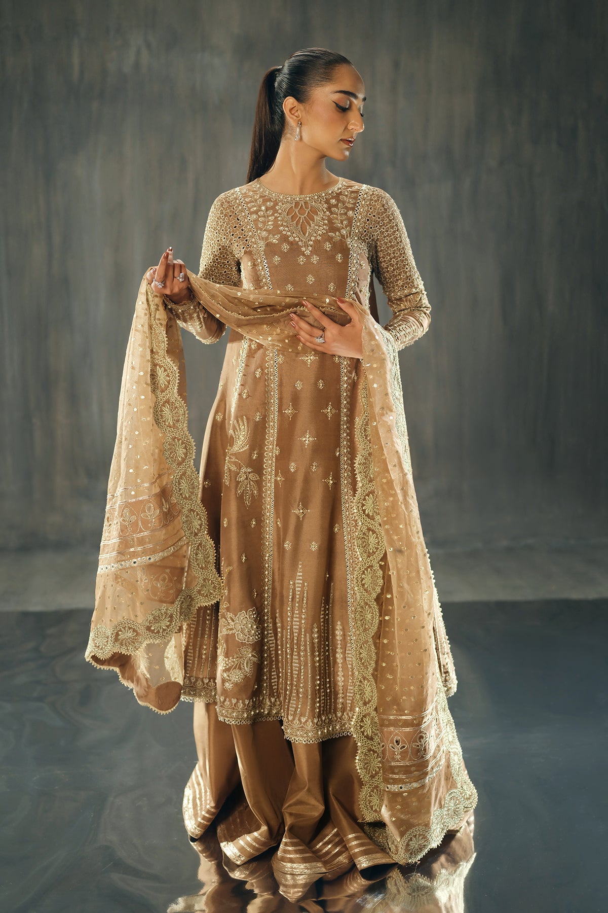 Nyra | Silk Pret A Porter 25 | Coco - by - Libasekhas UK - Registered Vendor of : Nyra - 100% Original Designer Dresss