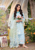 Zarizaa | Echelon Lawn | AZURE - by Libasekhas UK - Registered Vendor of : Zarizaa - 100% Original Designer Dress