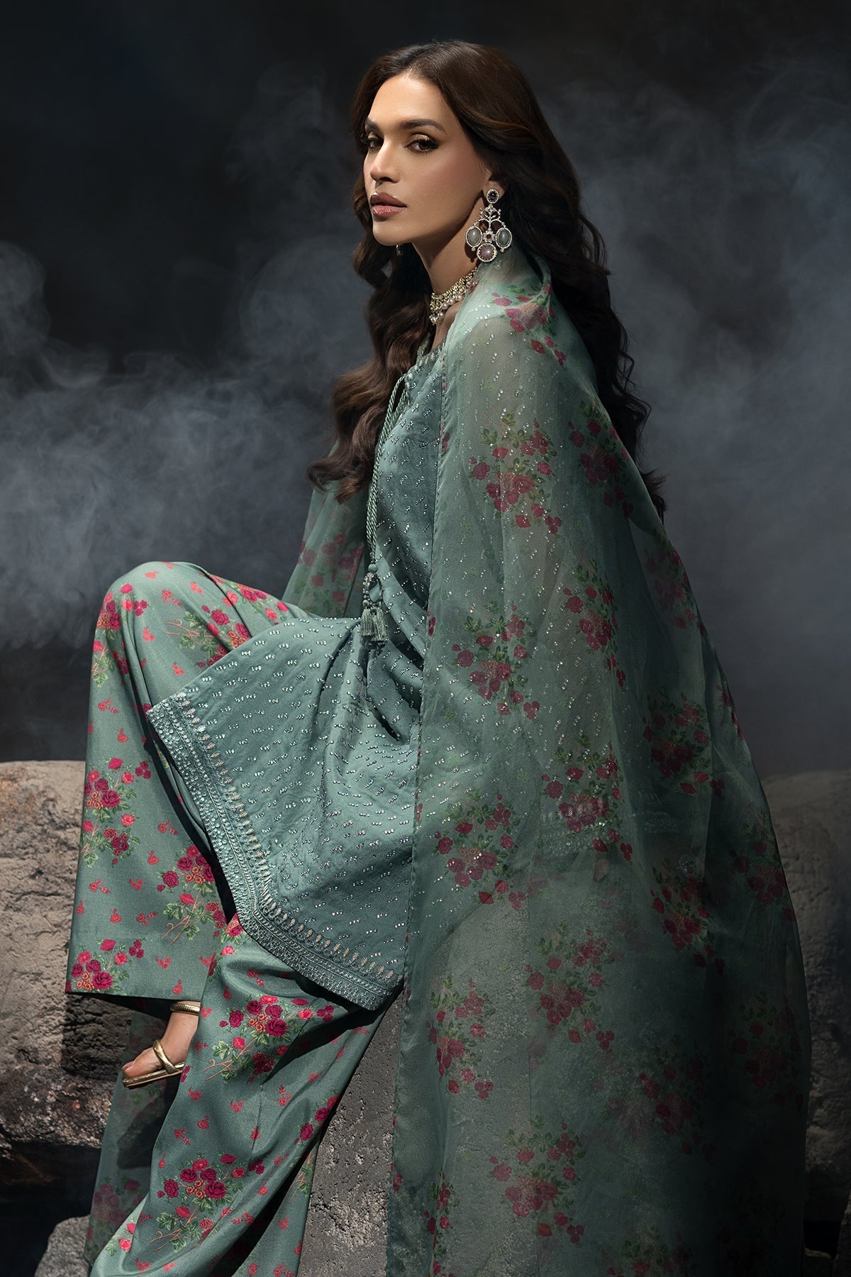Charizma | Festive Pret | CMA-4-102 - by - Libasekhas UK - Registered Vendor of : Charizma - 100% Original Designer Dresss