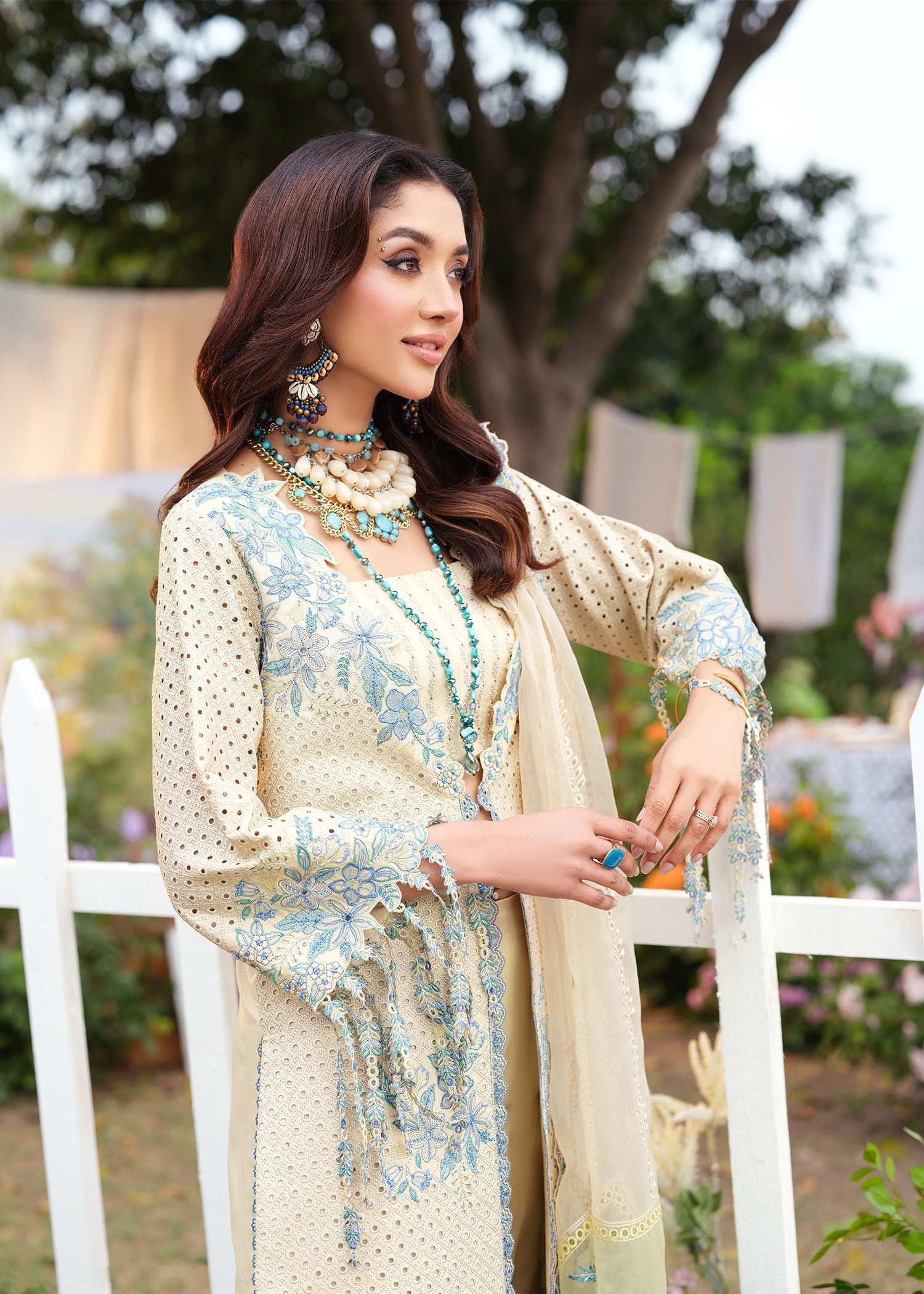 Zarizaa | Echelon Lawn | LAGOON - by Libasekhas UK - Registered Vendor of : Zarizaa - 100% Original Designer Dress