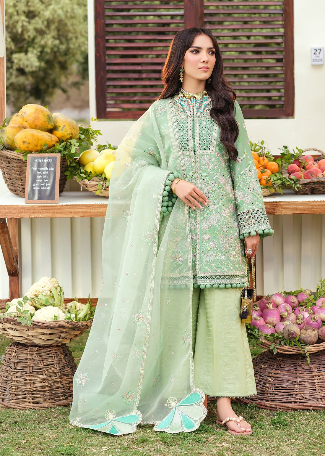 Zarizaa | Echelon Lawn | PATINA - by Libasekhas UK - Registered Vendor of : Zarizaa - 100% Original Designer Dress