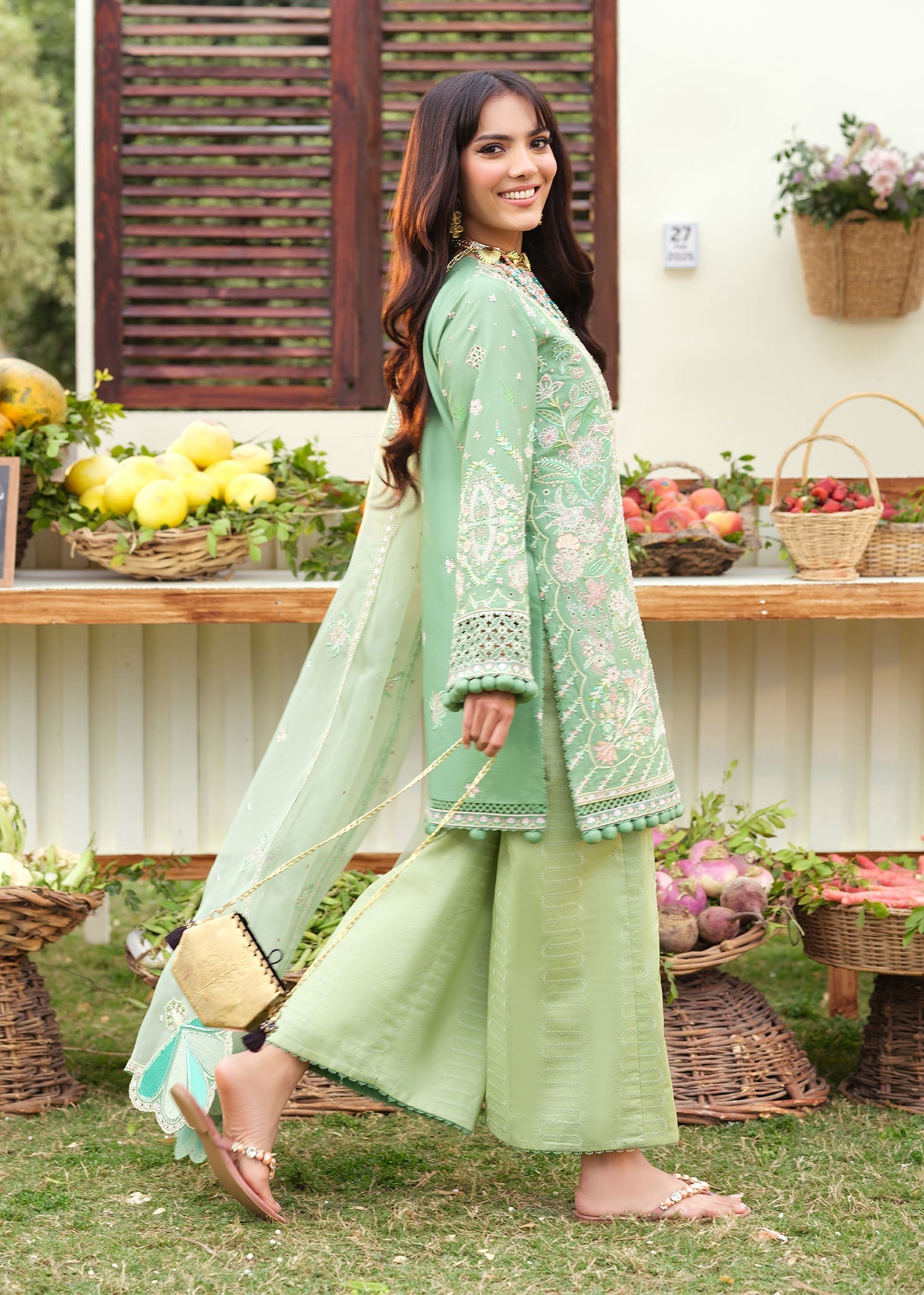 Zarizaa | Echelon Lawn | PATINA - by Libasekhas UK - Registered Vendor of : Zarizaa - 100% Original Designer Dress