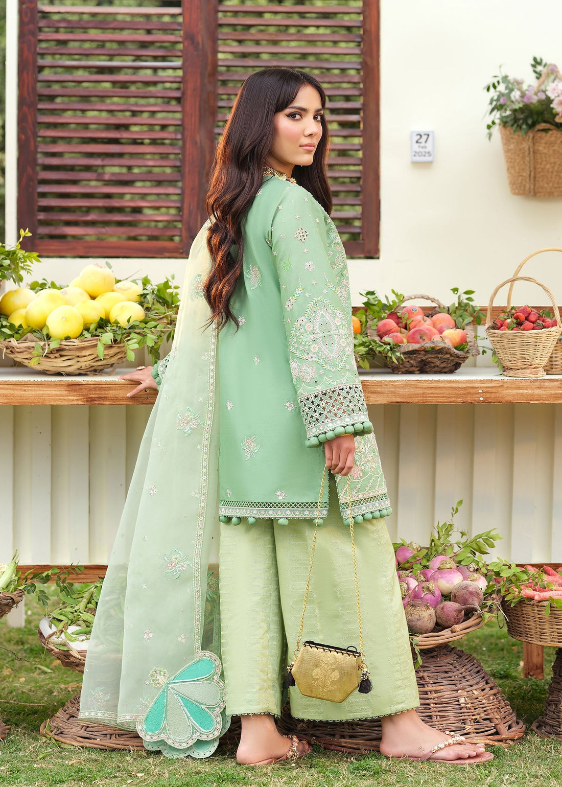 Zarizaa | Echelon Lawn | PATINA - by Libasekhas UK - Registered Vendor of : Zarizaa - 100% Original Designer Dress
