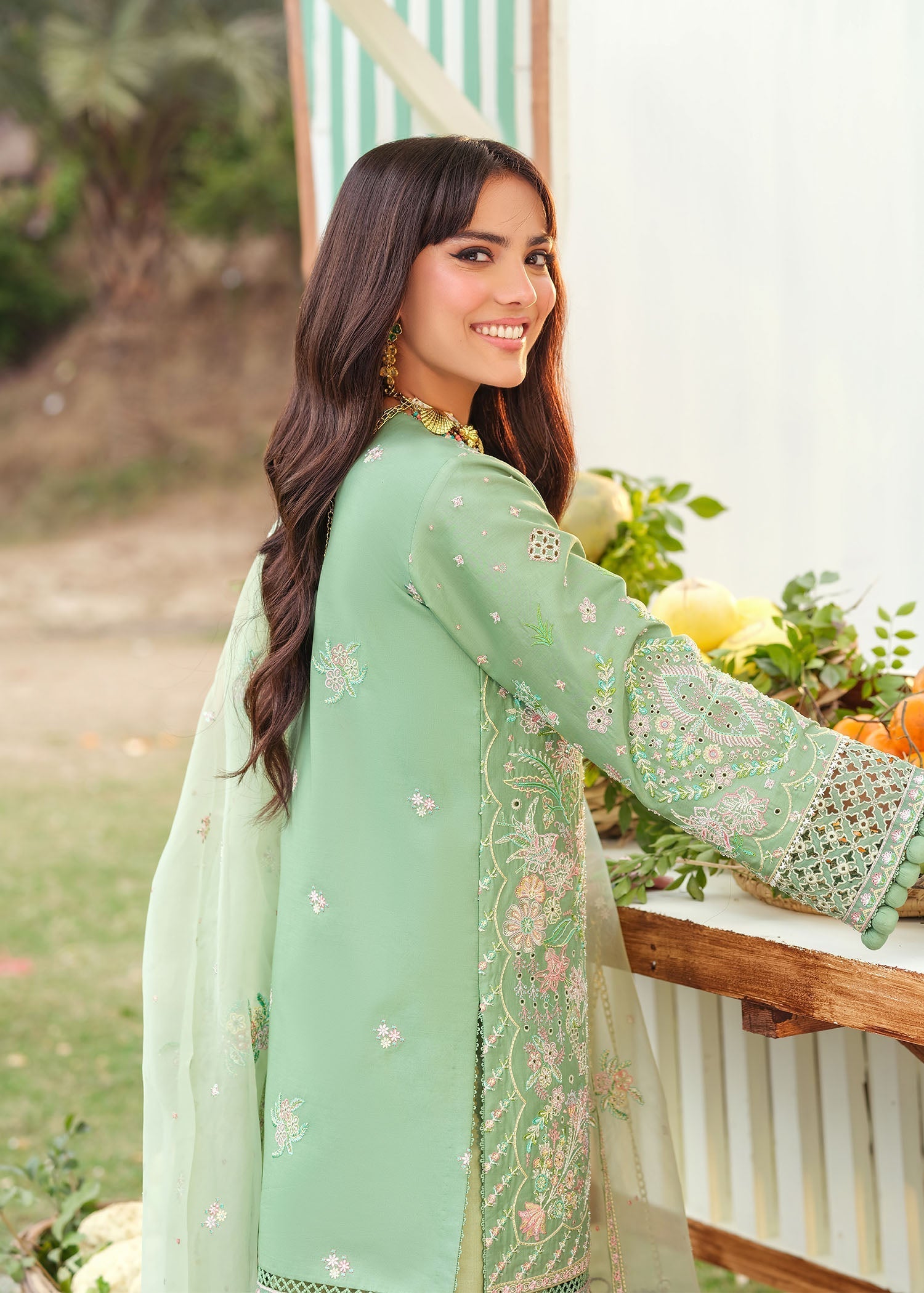Zarizaa | Echelon Lawn | PATINA - by Libasekhas UK - Registered Vendor of : Zarizaa - 100% Original Designer Dress