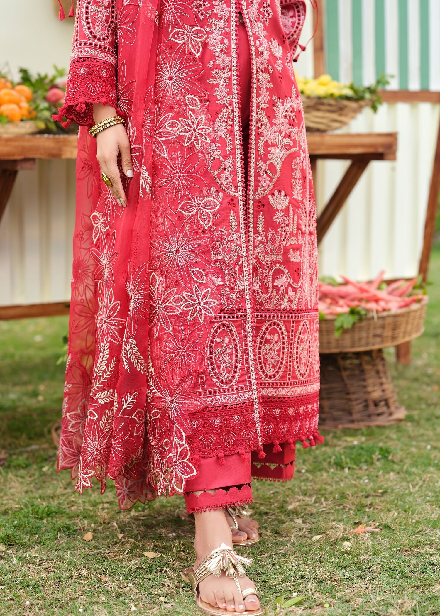 Zarizaa | Echelon Lawn | ROSEMIRA - by Libasekhas UK - Registered Vendor of : Zarizaa - 100% Original Designer Dress