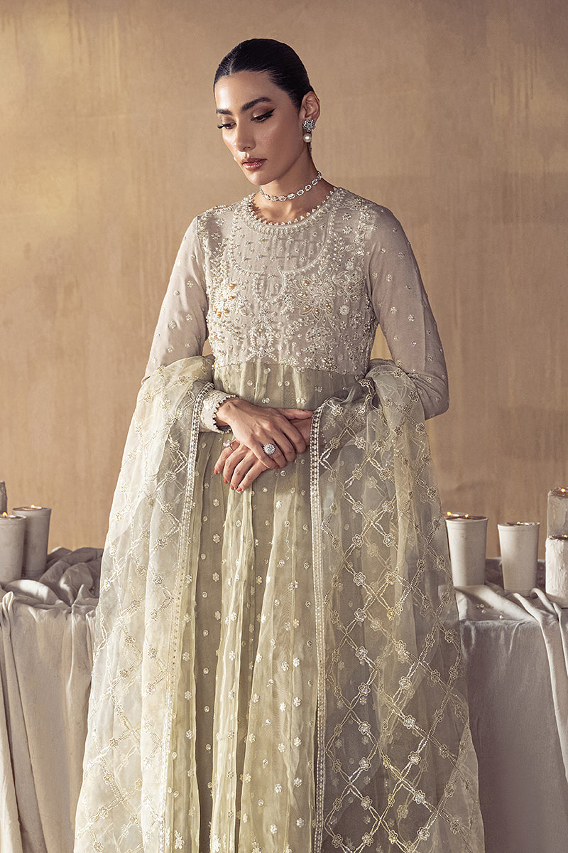 Cross Stitch | Wedding Collection 25 | NOOR-E-CHASHM - by - Libasekhas UK - Registered Vendor of : Cross Stitch - 100% Original Designer Dresss