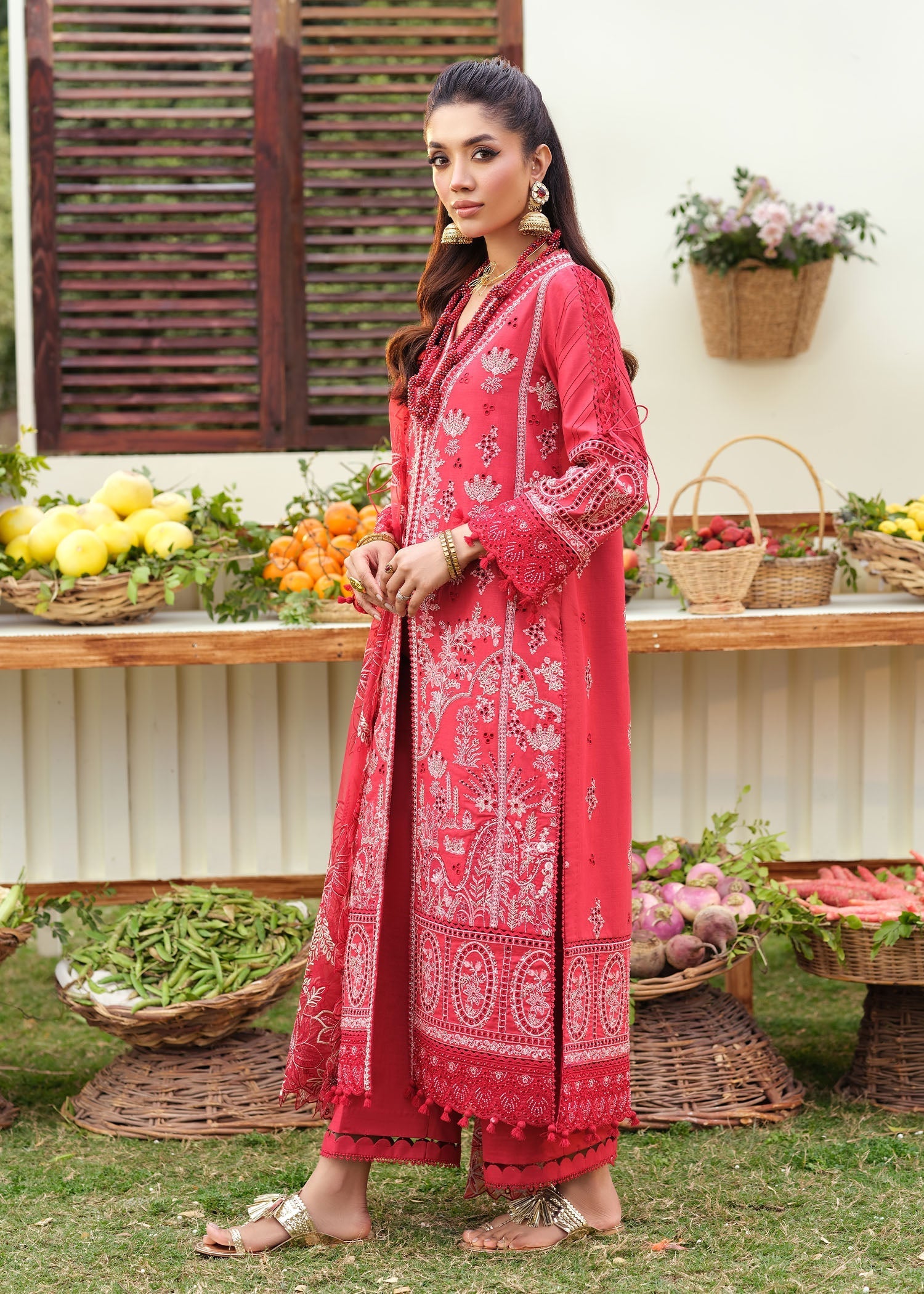 Zarizaa | Echelon Lawn | ROSEMIRA - by Libasekhas UK - Registered Vendor of : Zarizaa - 100% Original Designer Dress