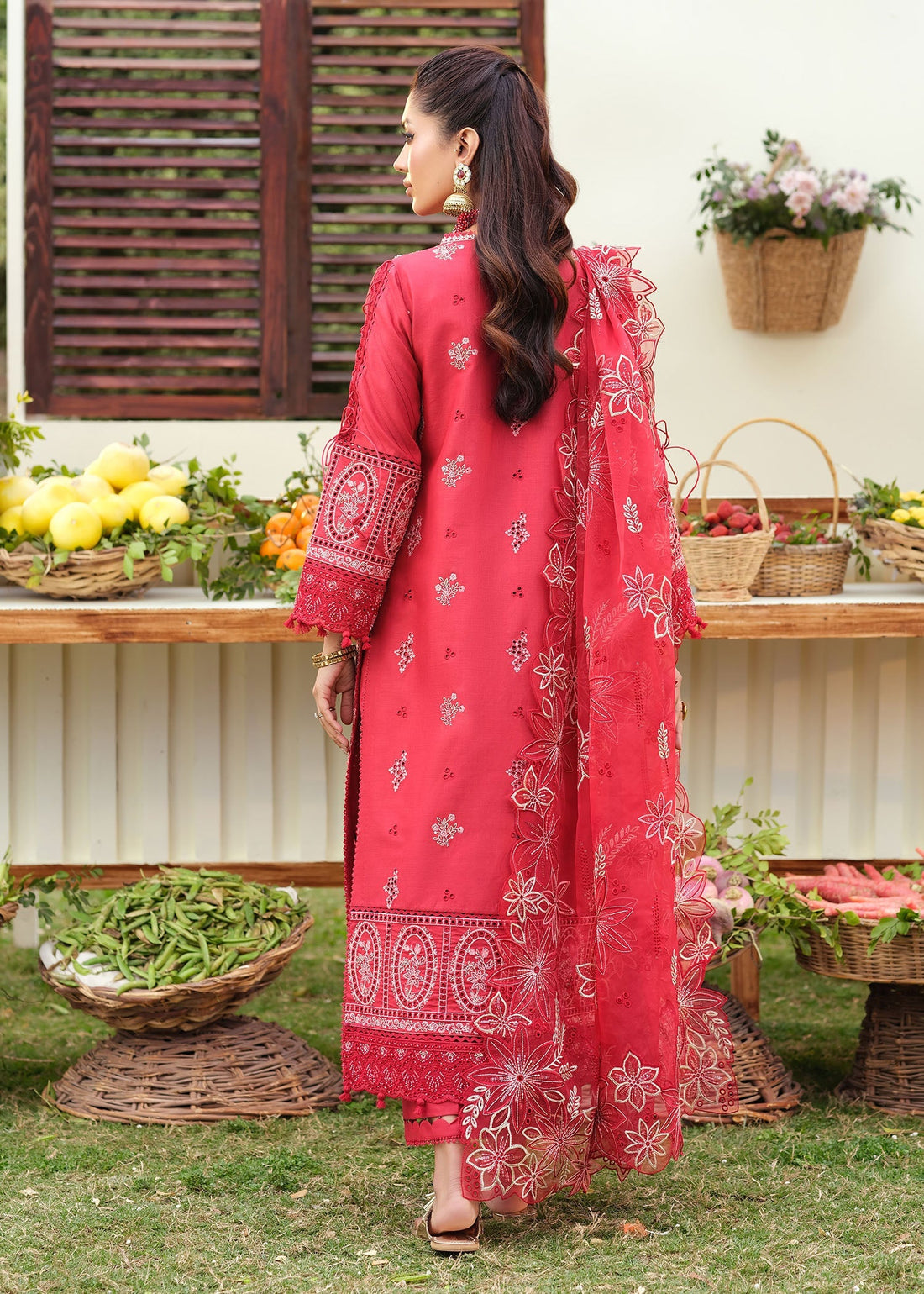 Zarizaa | Echelon Lawn | ROSEMIRA - by Libasekhas UK - Registered Vendor of : Zarizaa - 100% Original Designer Dress