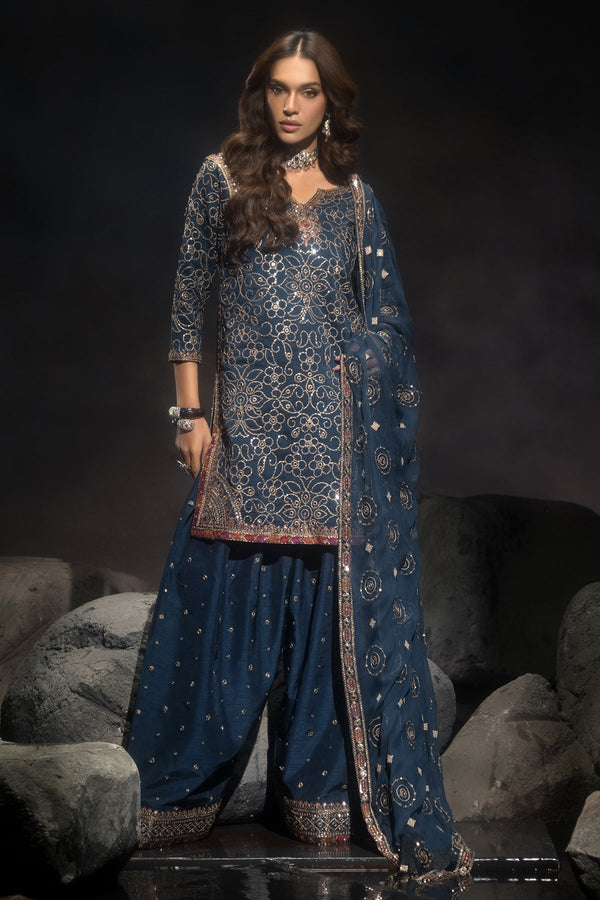 Charizma | Statement Dresses | CMA-4-118 - by - Libasekhas UK - Registered Vendor of : Charizma - 100% Original Designer Dresss